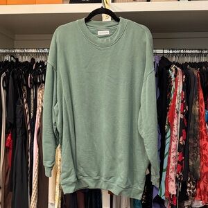 Anine Bing Green Sweatshirt